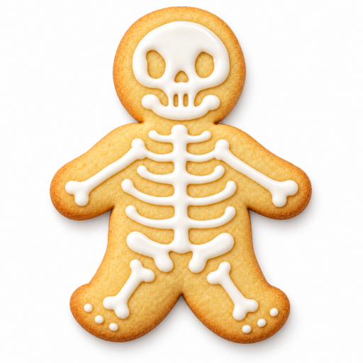Galleta Esqueleto