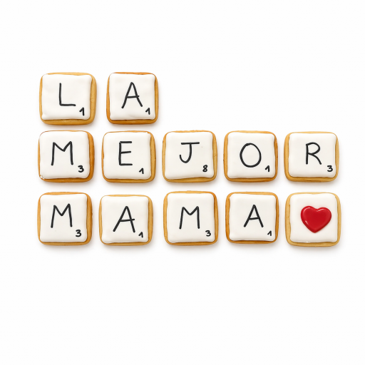 Galletas Scrabble La Mejor Mamá [0]