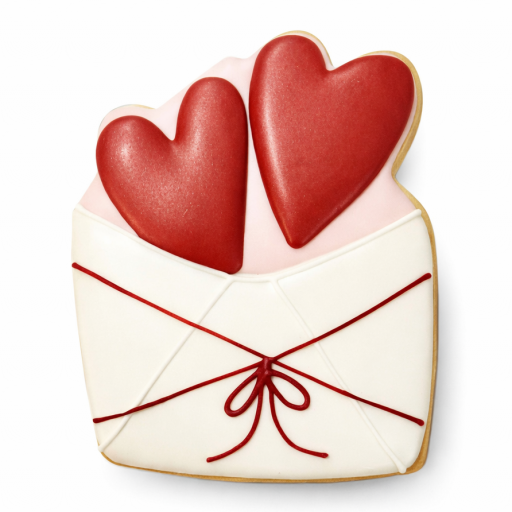 Galleta Sobre Corazones