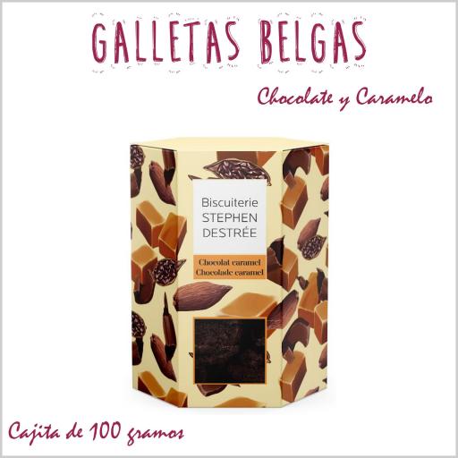 Galletas Belgas - Chocolate y Caramelo