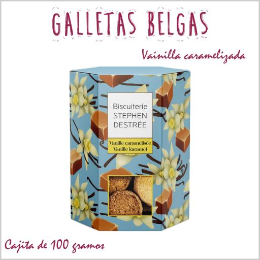 Galletas Belgas - Vainilla Caramelizada