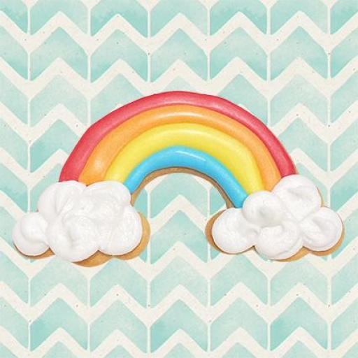 Galleta Arco Iris (Todo irá Bien)