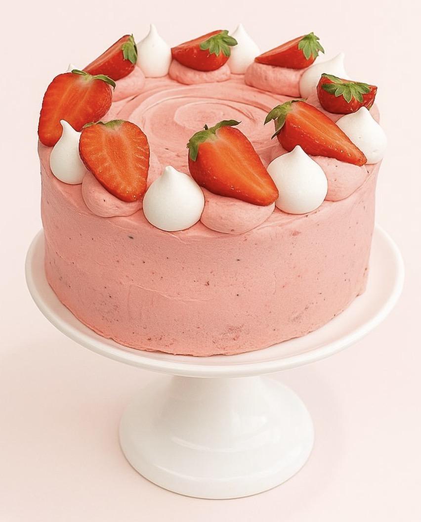 Tarta Mousse de Fresas (2 tamaños)