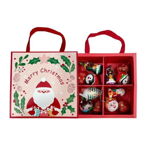 Maletín Navideño con 12 chocolatinas