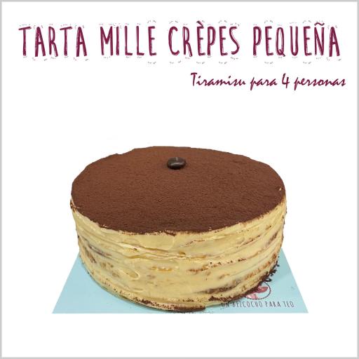 Mille Crèpes de Tiramisu Pequeña