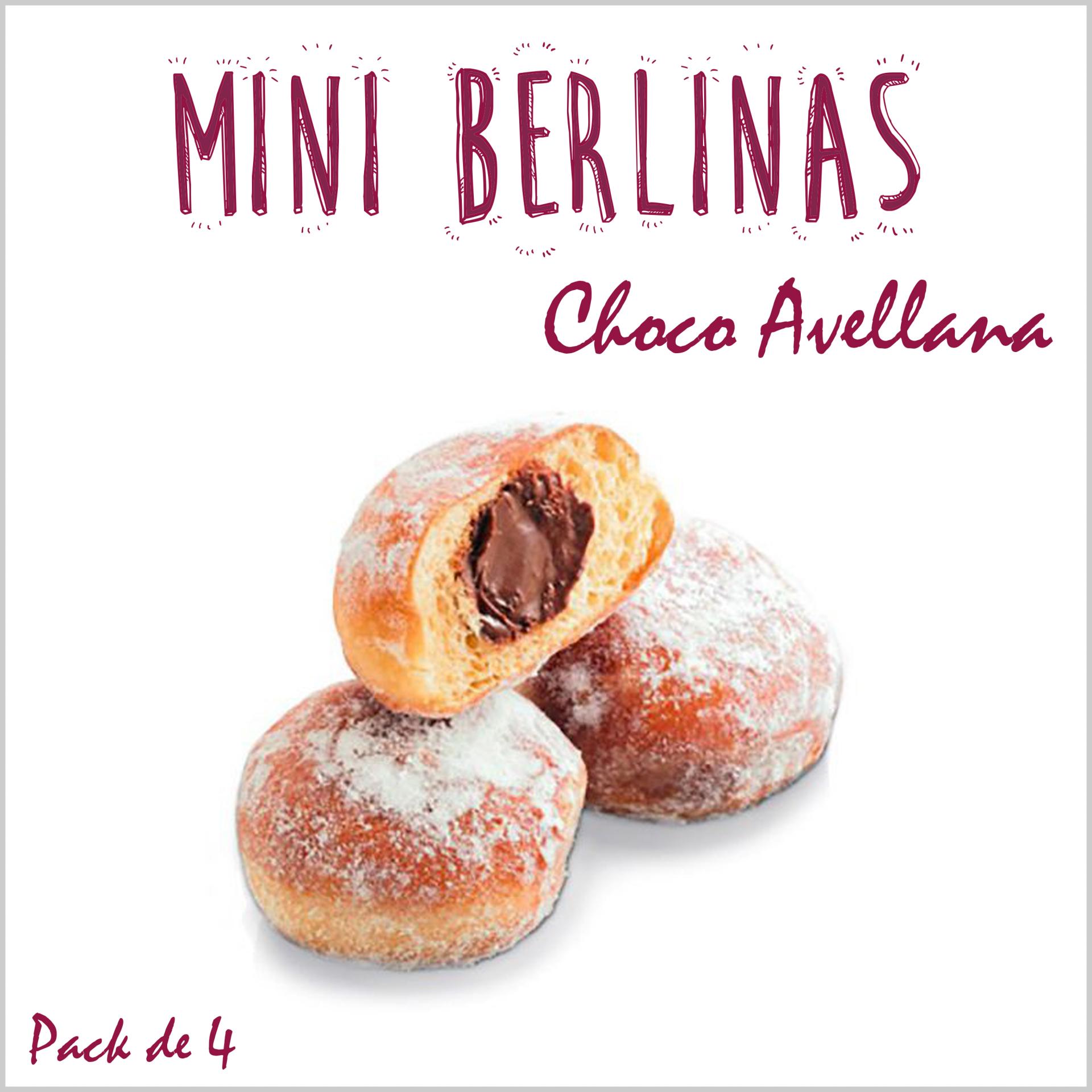 Mini berlinas Choco Avellana