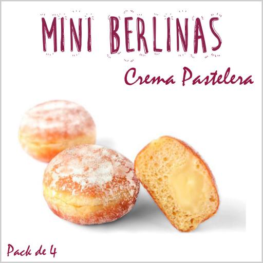 Mini berlinas Crema Pastelera [0]