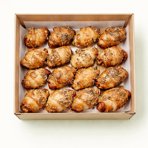 Mini croissants saladitos