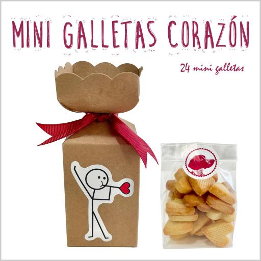 Mini Galletas Corazón (24) [0]