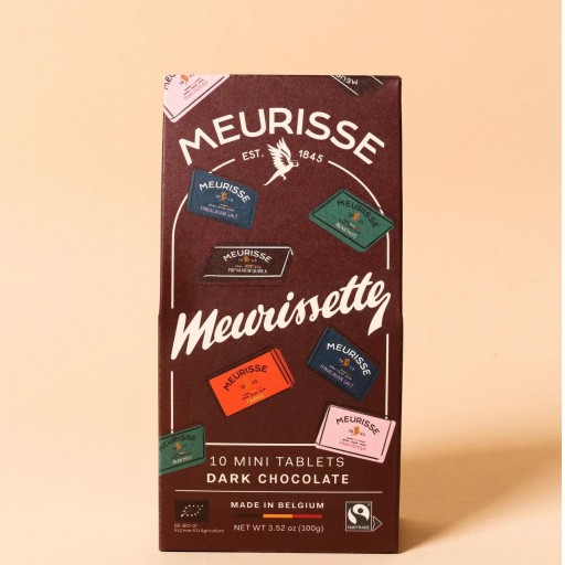 Meurissettes Choco Negro (10 mini tabletas)