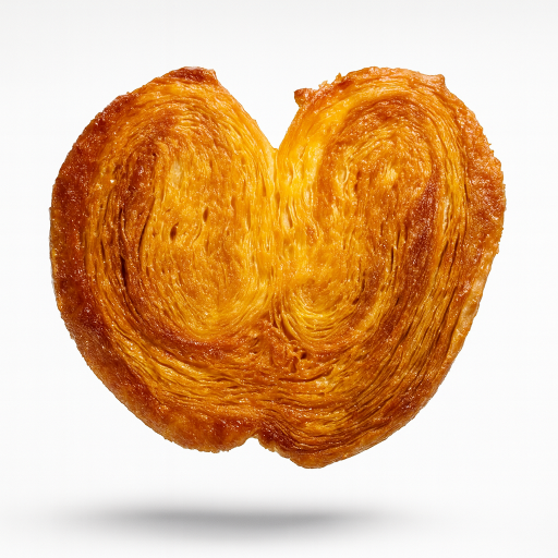 Palmera de Hojaldre con Naranja