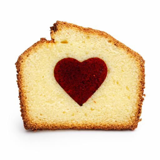 Porción Bizcocho San Valentín