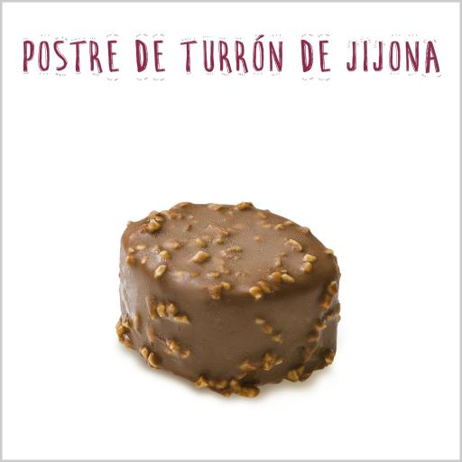 Postre de turrón de jijona