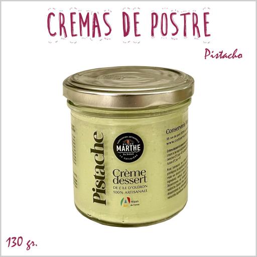 Crema de Postre - Pistacho