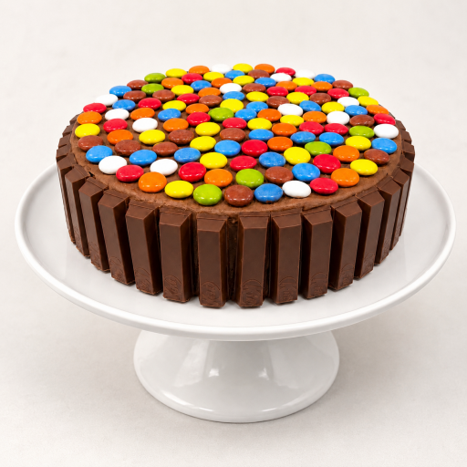 Tarta de Kit Kat & Lacasitos (2 tamaños)