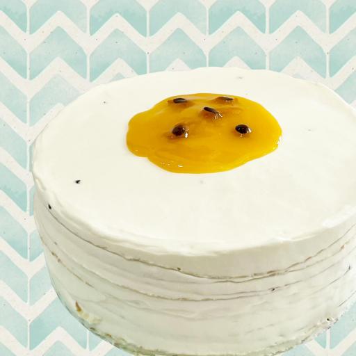 Mille Crèpes de Mango y Maracuyá (2 tamaños)