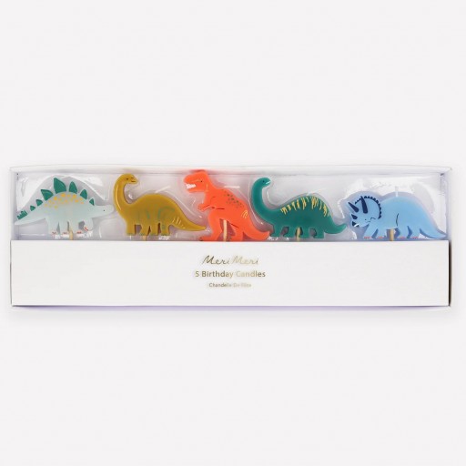 Velas Dinosaurios Meri Meri (5 ud.) [0]