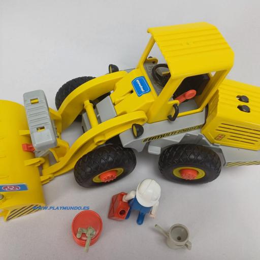 PLAYMOBIL 3458 EXCAVADORA PALA (AÑO 1985 - 1999) [1]