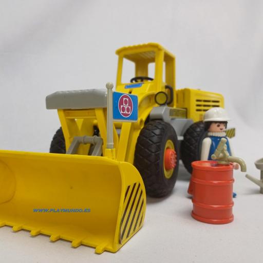PLAYMOBIL 3458 EXCAVADORA PALA (AÑO 1985 - 1999) [2]