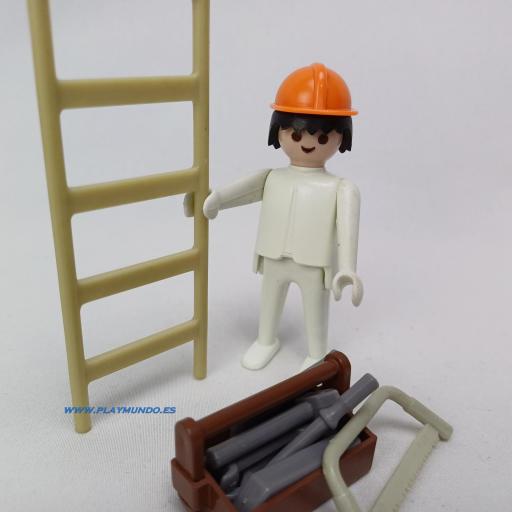 PLAYMOBIL 3311 OPERARIO DE CONSTRUCCION (AÑO 1976) [1]
