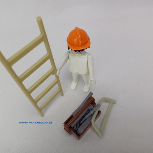 PLAYMOBIL 3311 OPERARIO DE CONSTRUCCION (AÑO 1976) [2]