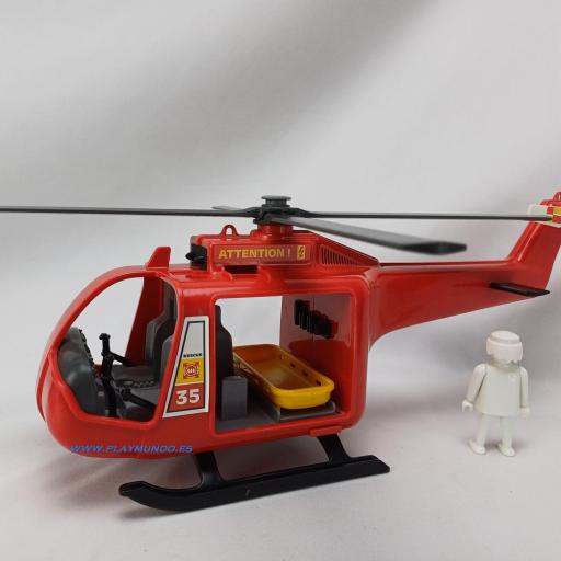PLAYMOBIL HELICOPTERO RESCATE [0]
