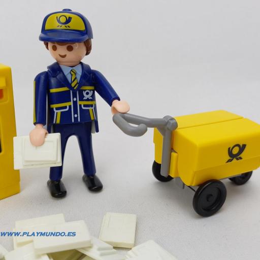 PLAYMOBIL 4403 SERVICIO POSTAL CORREOS CARTEROS (AÑO 2004 -2008)  [3]