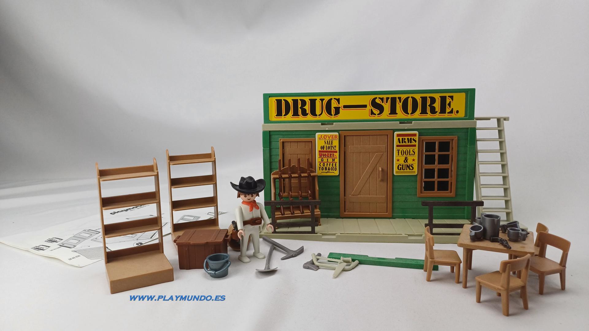 PLAYMOBIL 3462 DRUG STORE (AÑO 1983 -1988)