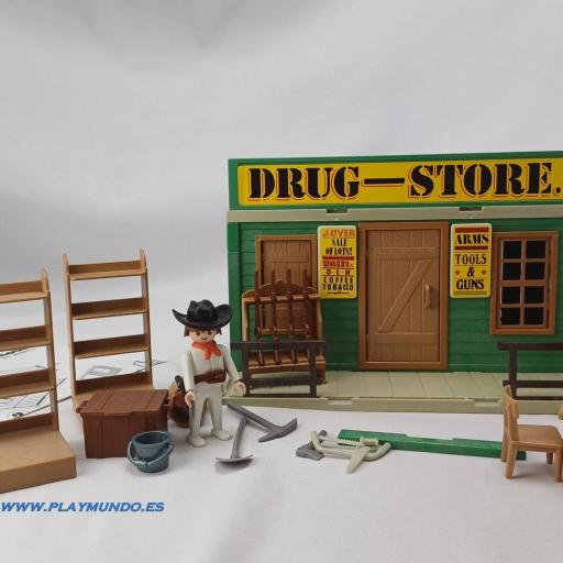PLAYMOBIL 3462 DRUG STORE (AÑO 1983 -1988) [0]