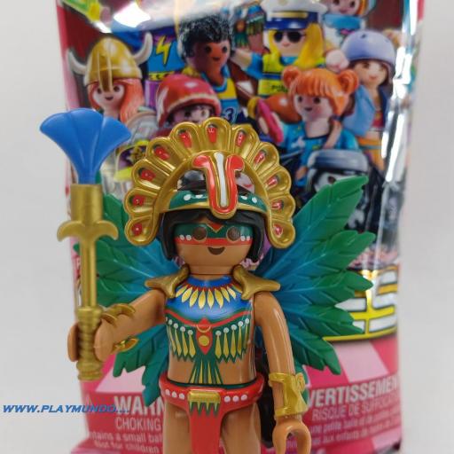 PLAYMOBIL SERIE 25 CHICAS CHICA AZTECA MAYA BAILARINA [0]