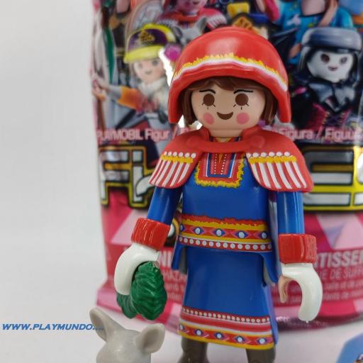 PLAYMOBIL SERIE 25 CHICAS SAMI LAPONIA [2]