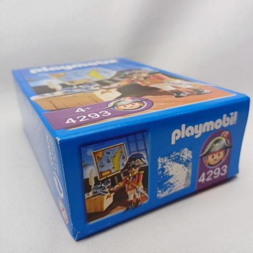 PLAYMOBIL 4293 CAPITAN PIRATA (AÑO 2007 - 2010) (caja con marcas ) [4]