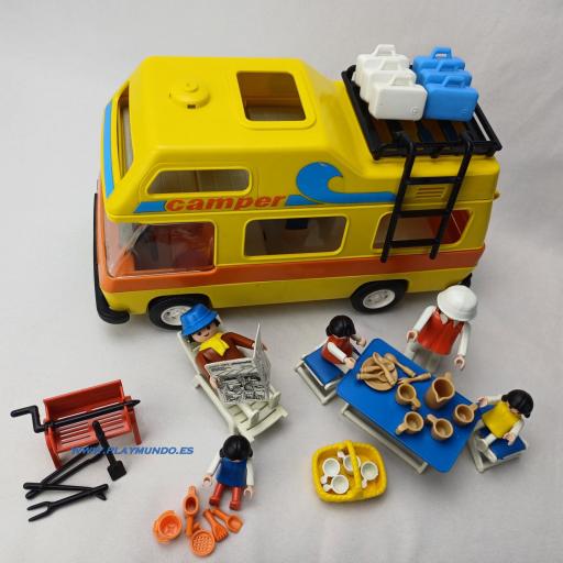 PLAYMOBIL 3148 CARAVANA CAMPER CAMPING (1990 - 1996) [1]