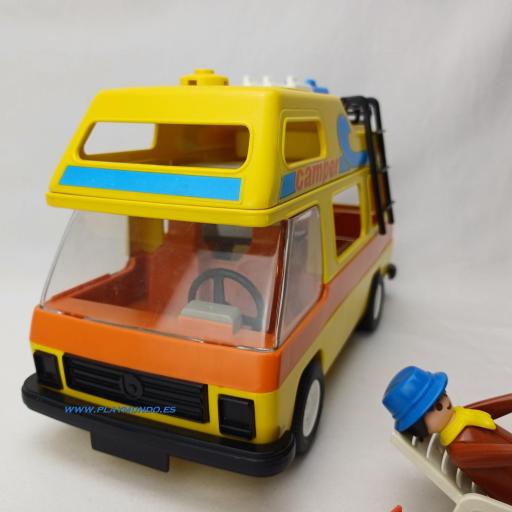 PLAYMOBIL 3148 CARAVANA CAMPER CAMPING (1990 - 1996) [2]