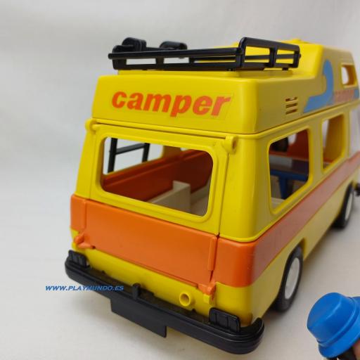 PLAYMOBIL 3148 CARAVANA CAMPER CAMPING (1990 - 1996) [4]