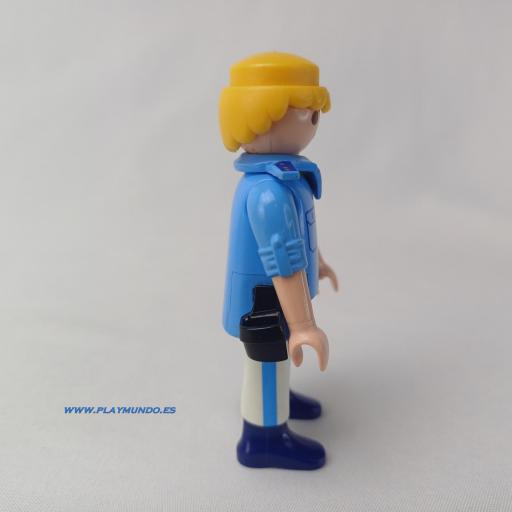 PLAYMOBIL MUÑECO CLICK   POLICIA MOD0475 [0]