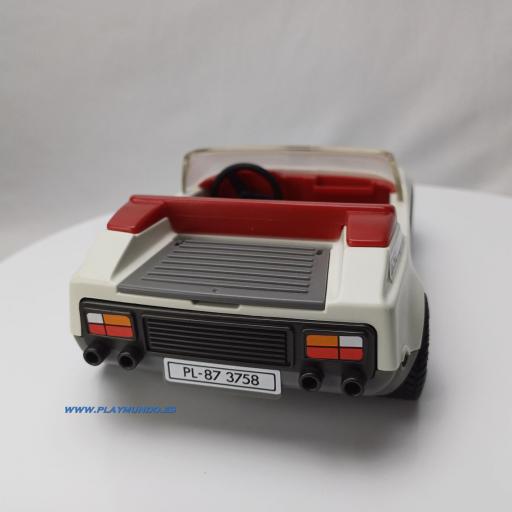 PLAYMOBIL 3758 COCHE DEPORTIVO (AÑO 1987 -1992) [6]