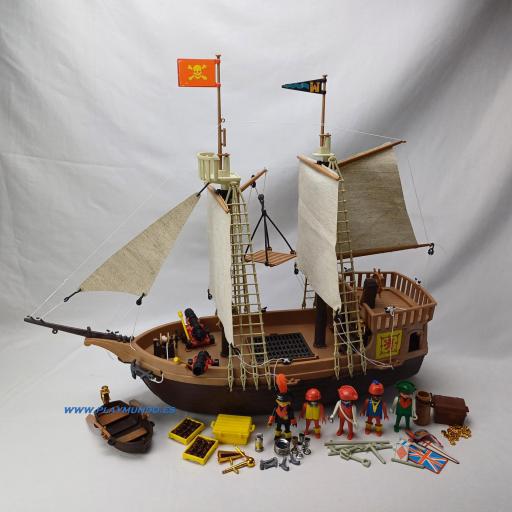 PLAYMOBIL 3550 BARCO PIRATA (1978 -1991)