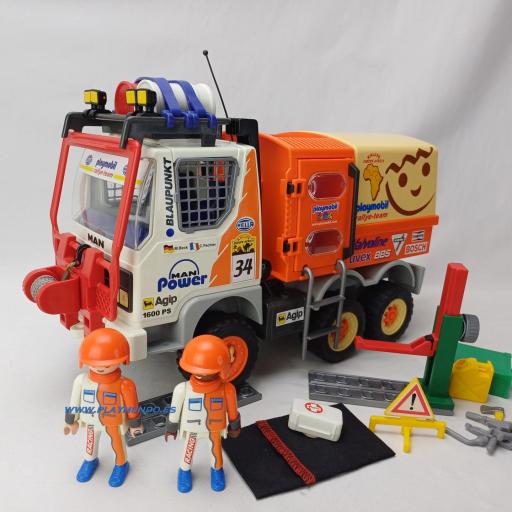 PLAYMOBIL  4422 CAMION RALLY (AÑO 2004) [0]