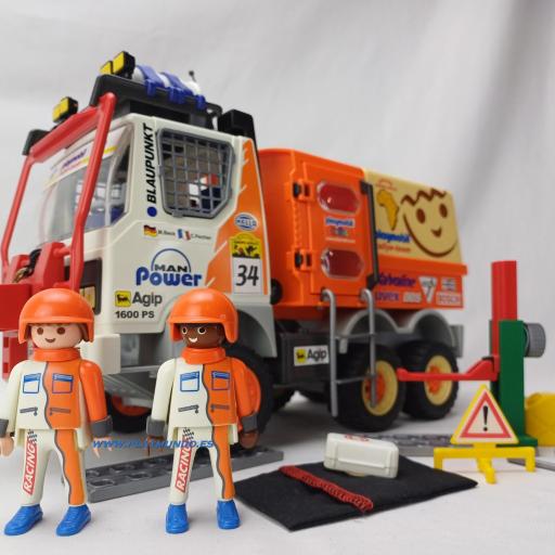PLAYMOBIL  4422 CAMION RALLY (AÑO 2004) [1]