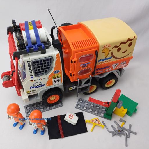 PLAYMOBIL  4422 CAMION RALLY (AÑO 2004) [2]