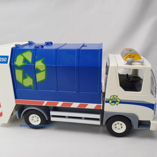 PLAYMOBIL CAMION DE LA BASURA CON CONTENEDOR mod02 [3]