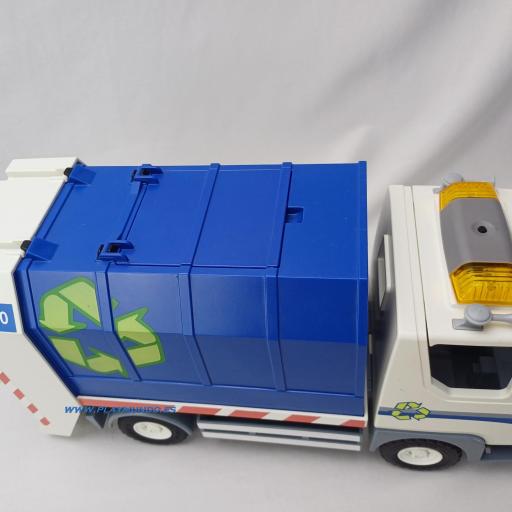 PLAYMOBIL CAMION DE LA BASURA CON CONTENEDOR mod02 [4]