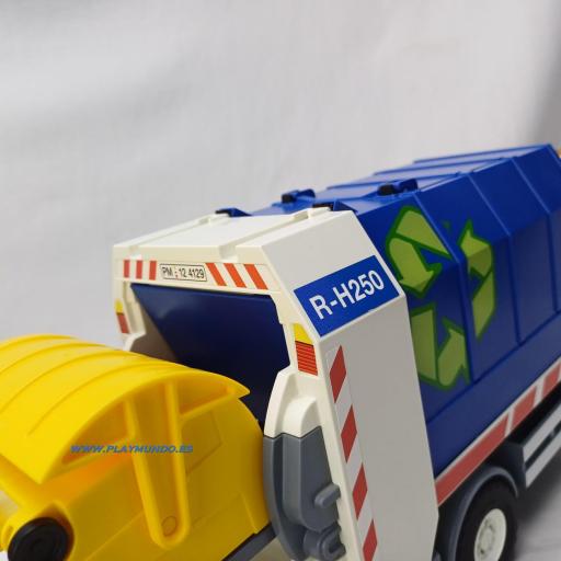 PLAYMOBIL CAMION DE LA BASURA CON CONTENEDOR mod02 [6]