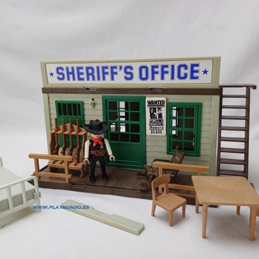 PLAYMOBIL 3423 OFICINA DEL SHERIFF (versión 1984-1995) [0]