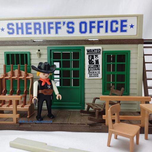 PLAYMOBIL 3423 OFICINA DEL SHERIFF (versión 1984-1995) [1]