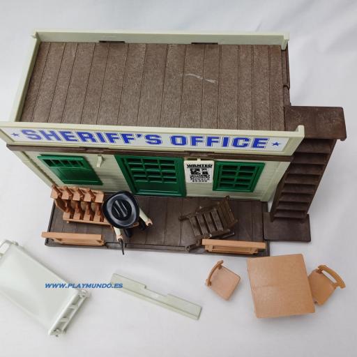 PLAYMOBIL 3423 OFICINA DEL SHERIFF (versión 1984-1995) [3]
