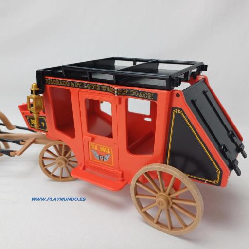 PLAYMOBIL DILIGENCIA OESTE WESTERN MOD015 [2]