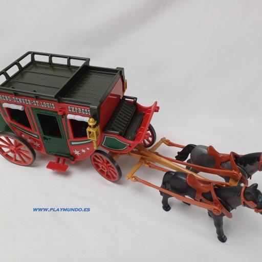 PLAYMOBIL DILIGENCIA OESTE WESTERN MOD016 [5]