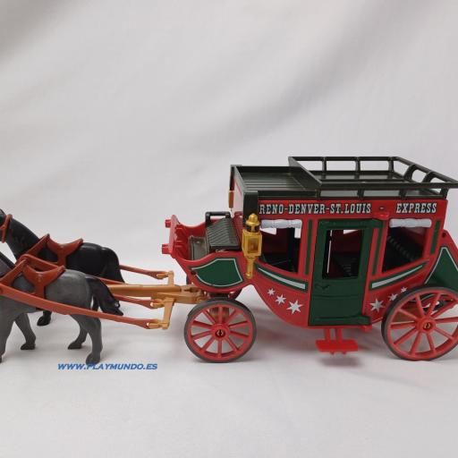 PLAYMOBIL DILIGENCIA OESTE WESTERN MOD016 [2]